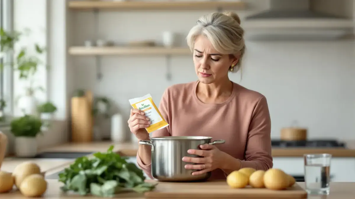 Het verborgen ingrediënt in bouillonblokjes bedreigt uw gezondheid meer dan zout, een vergeten realiteit
