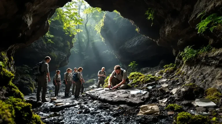 Experts zijn het eens: de verkenning van een vergeten grot onthult resten van een miljoen jaar oud, een feit dat onze opvattingen over evolutie in twijfel kan trekken