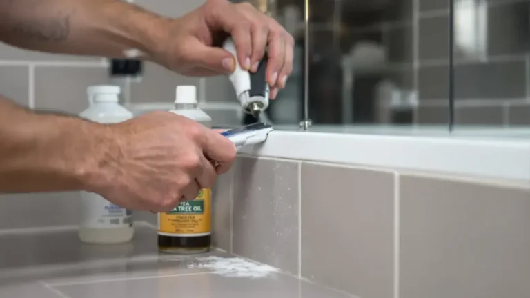 Vergeet bleekmiddel: een ritueel van 5 minuten per jaar volstaat om schimmel in de badkamer te verwijderen