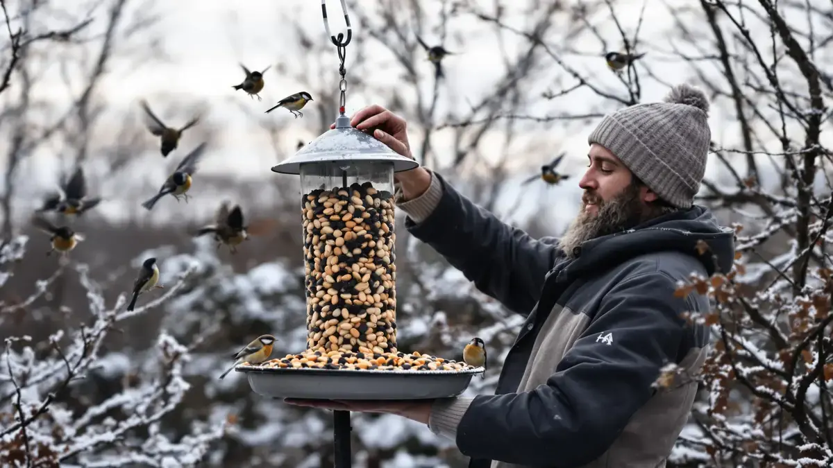Ornithologiedeskundigen zijn het erover eens: een bepaald voedsel wordt cruciaal voor vogels in februari negeren kan hun overleving schaden
