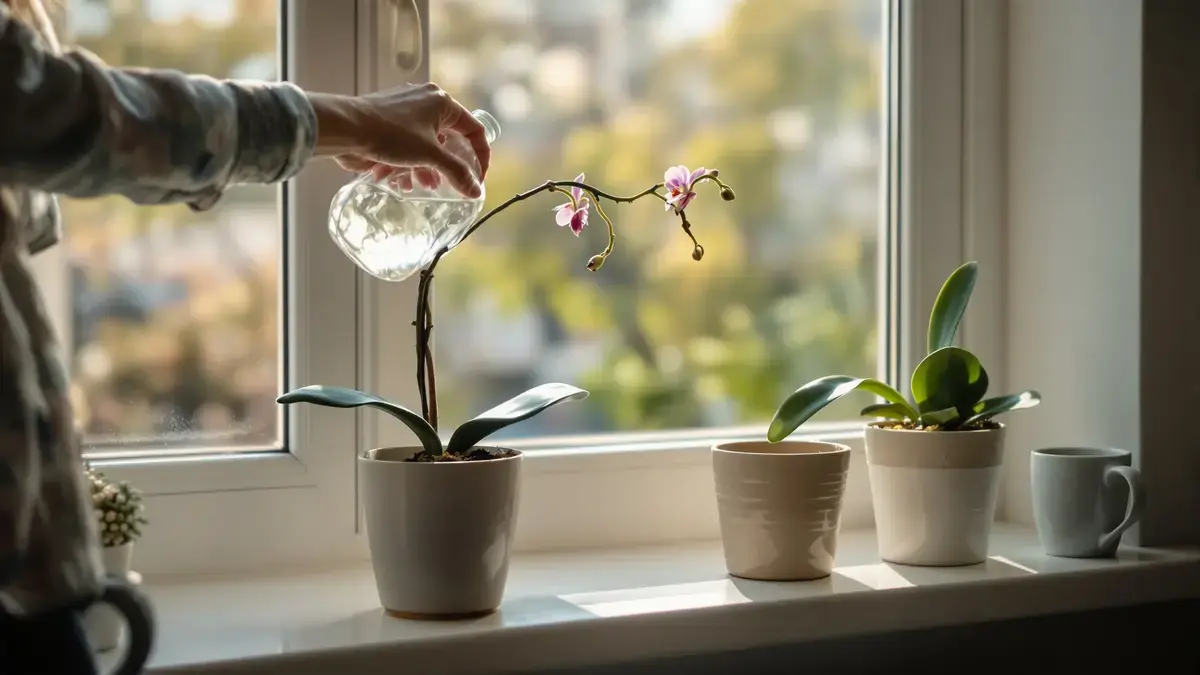 Deze truc met een waterfles kan je verwelkte orchidee redden maar weinig mensen weten het