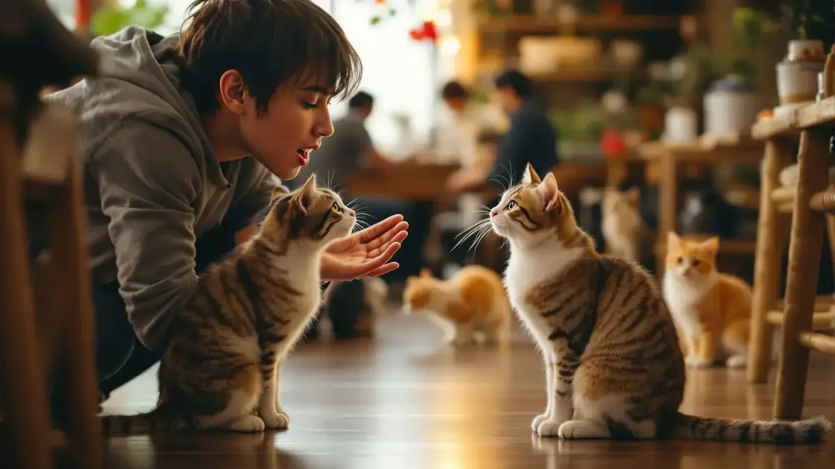 De wetenschap onthult een feilloze techniek om uw kat te roepen en zijn aandacht te trekken
