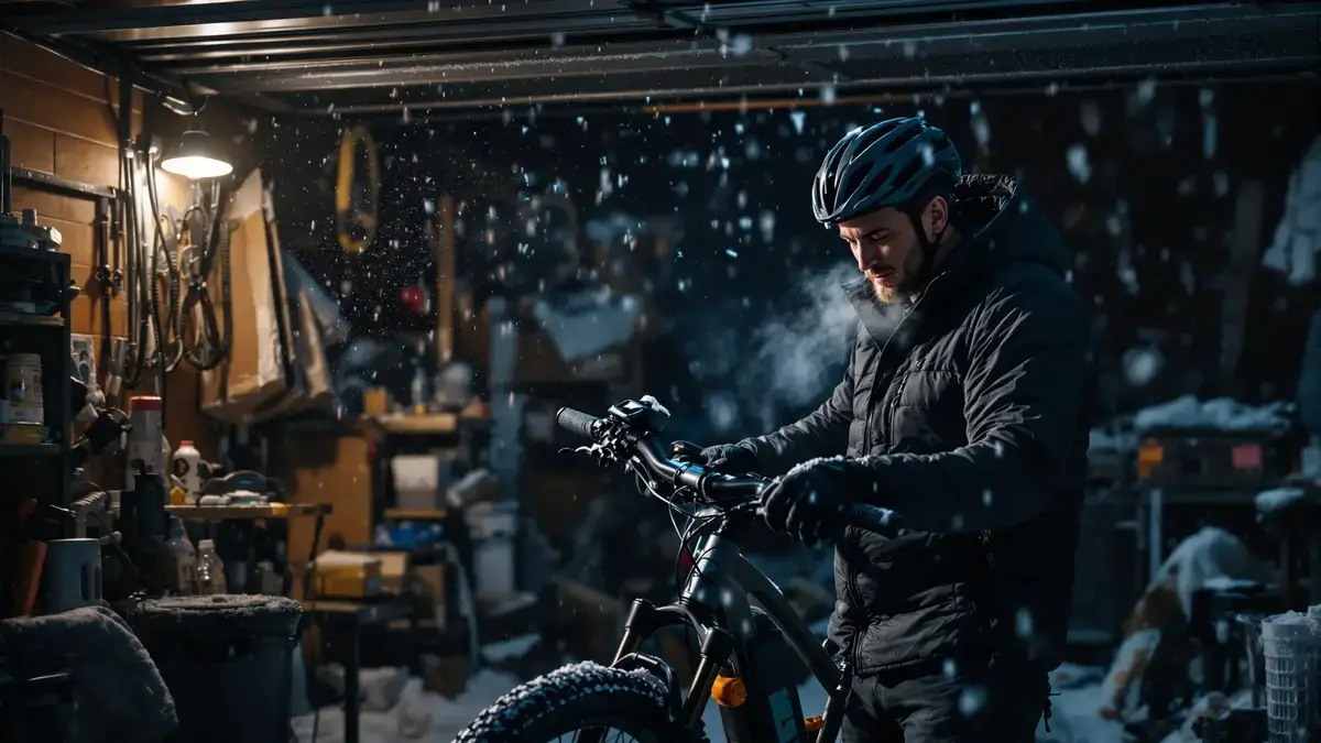 Deze veelgemaakte fout in de winter kan stilletjes de batterij van je elektrische fiets vernietigen