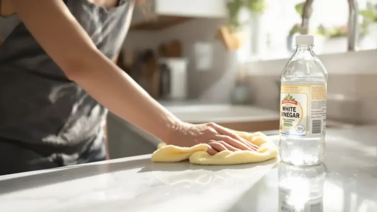 Deze veelgemaakte fout met witte azijn beschadigt uw oppervlakken zonder dat u het doorheeft