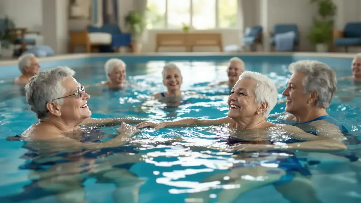 Deskundigen zijn het erover eens: zwemmen kiezen na je 60e wordt vaak onderschat, want het vermindert het valrisico en bevordert de cardiovasculaire gezondheid