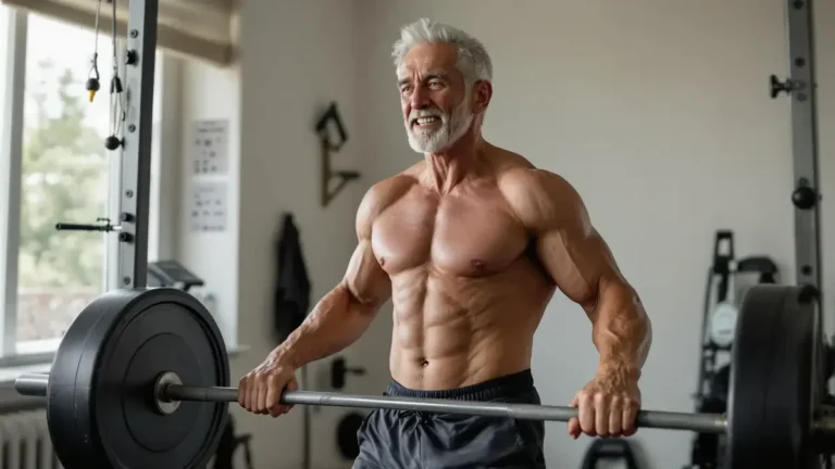 Op 68-jarige leeftijd onthult een beginner hoe een eenvoudig plan zijn lichaam in 4 weken heeft getransformeerd