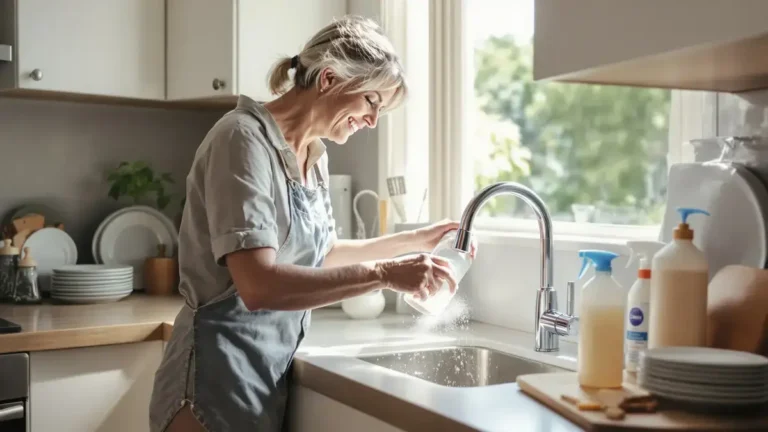 Het vermijden van chemische middelen om keukengoten te reinigen is een fout die veel mensen nog steeds maken