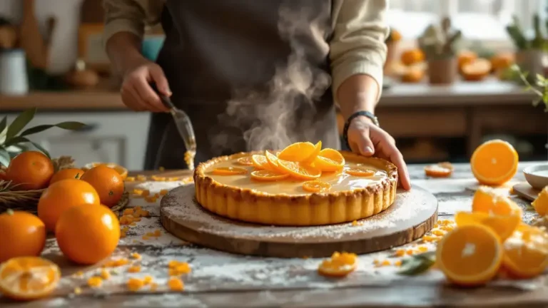 De clémentinetaart van Mercotte