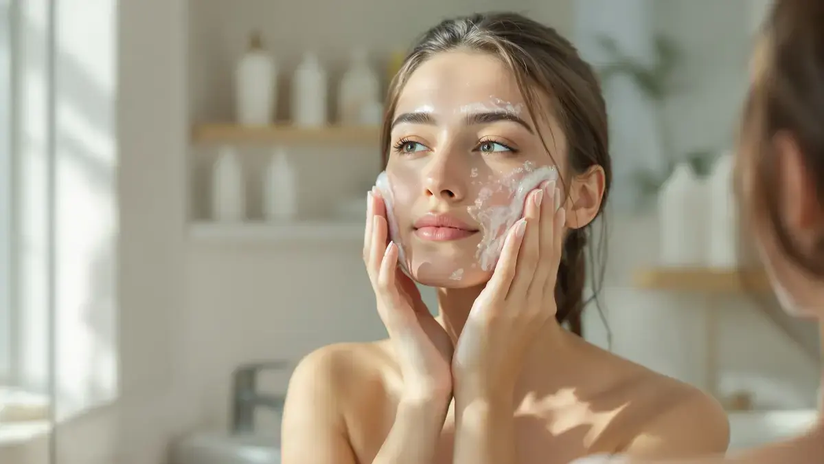 Dermatologen zijn het erover eens dat het onzorgvuldig wassen van het gezicht de huidbarrière kan beschadigen en onzichtbare irritaties kan veroorzaken