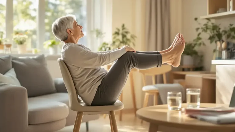 Deskundigen zijn het erover eens stoelengymnastiek wordt vaak onderschat maar kan uw welzijn na uw vijftigste transformeren let echter op blessures