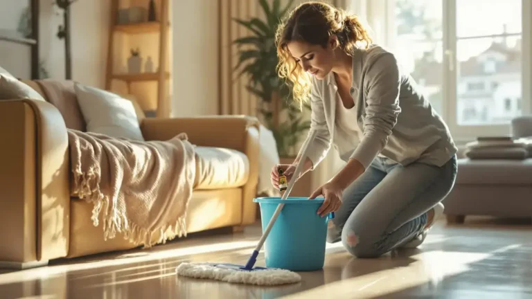 Deskundigen zijn verdeeld: slechts twee druppels aan je dweilemmer toevoegen kan een geur maskeren maar mogelijk je oppervlakken beschadigen