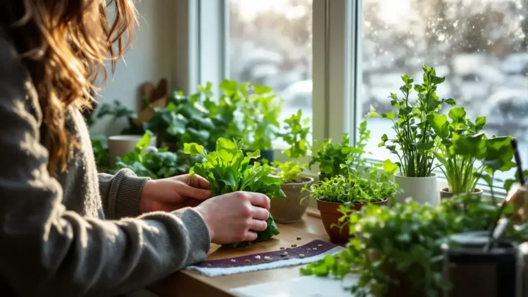 Deze 7 gemakkelijk te kweken groene groenten op uw vensterbank in januari verrijken uw wintersalades