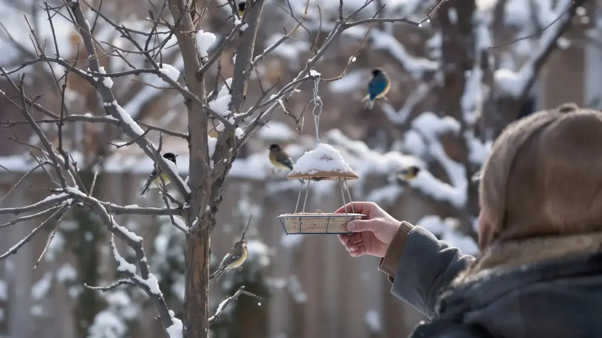 Dit kleine bakje dat elke winter door onze voorouders werd gebruikt lokt vogels binnen enkele dagen naar uw tuin