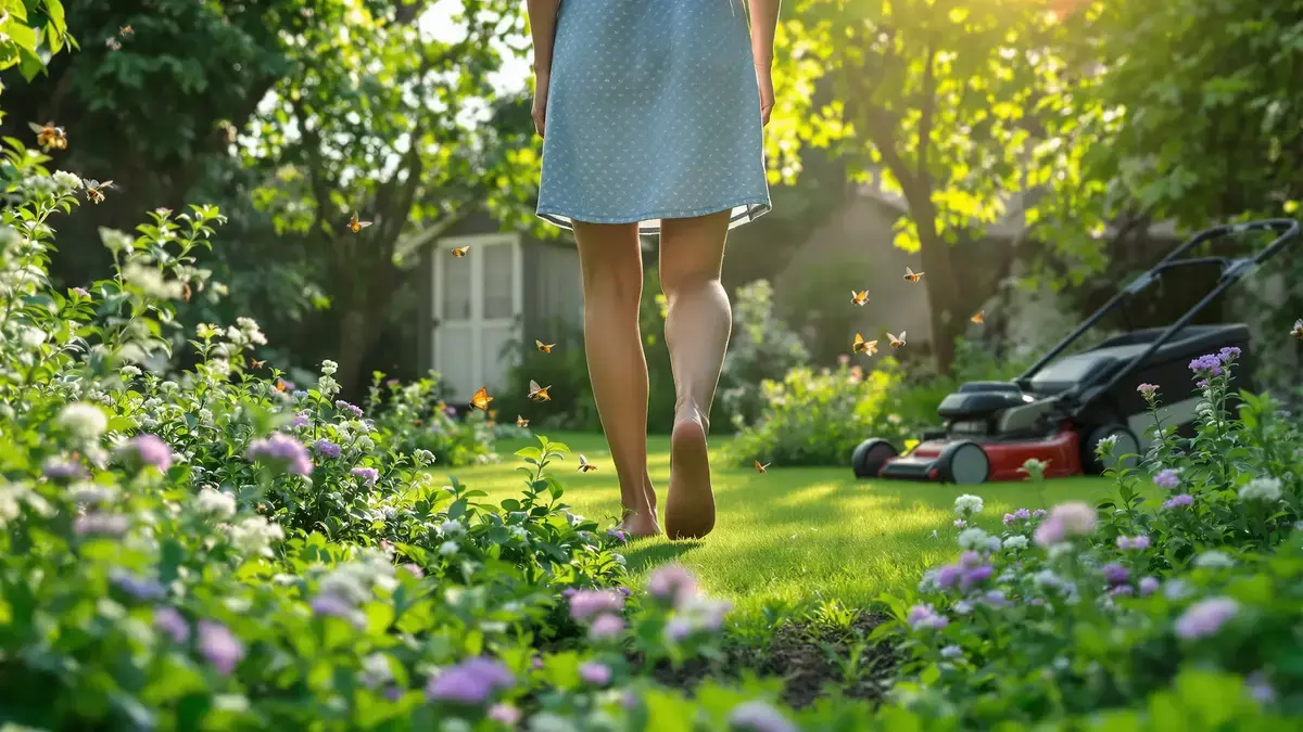 Deze klimplant verandert uw gazon in een groene oase terwijl u muggen en de vaak onderschatte grasmaaier vermijdt