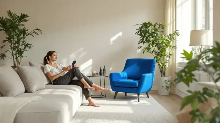 Deze krachtige kleur kan volgens een interieurontwerper een te beige interieur waarvan je denkt dat het hopeloos is transformeren