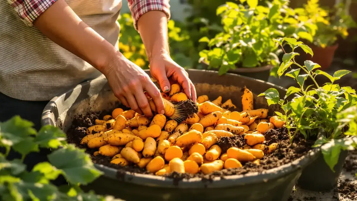 Kurkuma planten in de moestuin praktische tips voor gebruik in de keuken