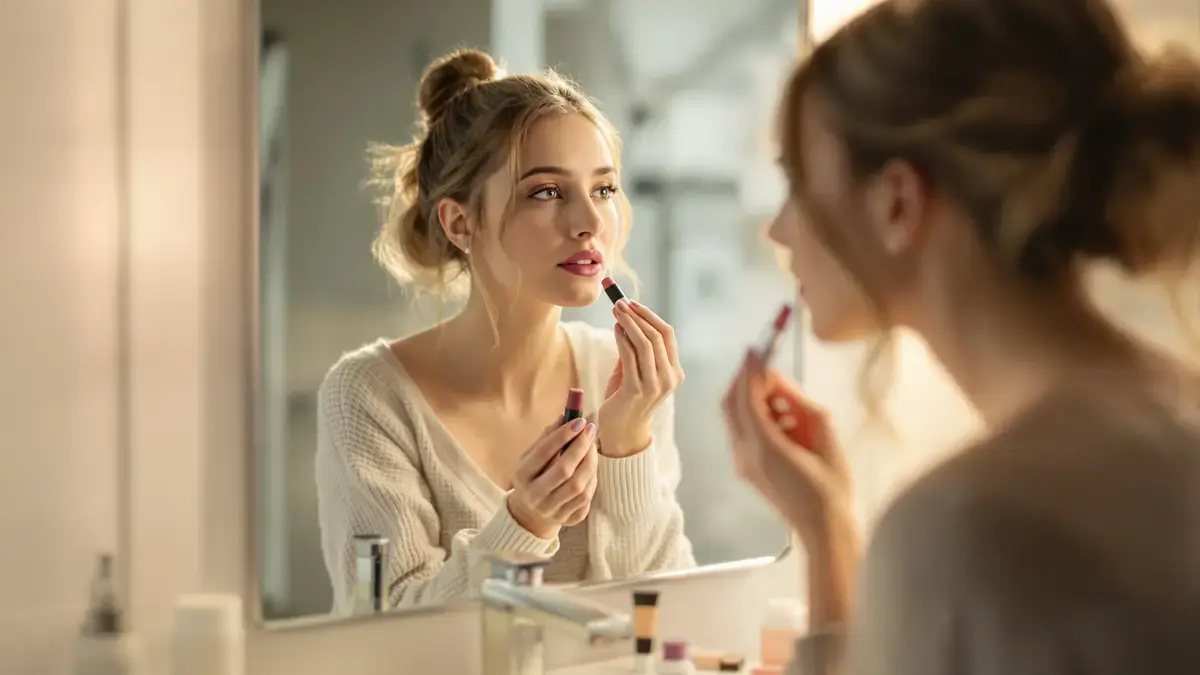 Lippenstift een veelzijdig product om de lipcontouren te accentueren en voller te maken