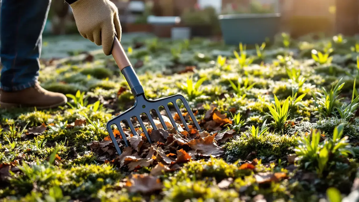 In maart uw gazon verluchten 3 eenvoudige tips voor een groen gazon in de lente
