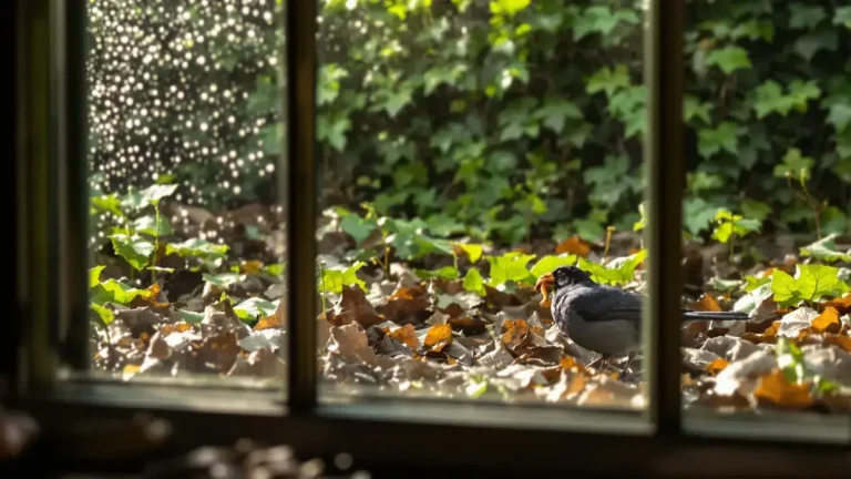 Deze merel die terugkeert in uw tuin onthult een verrassende werkelijkheid over uw huis waar maar weinig mensen aan denken