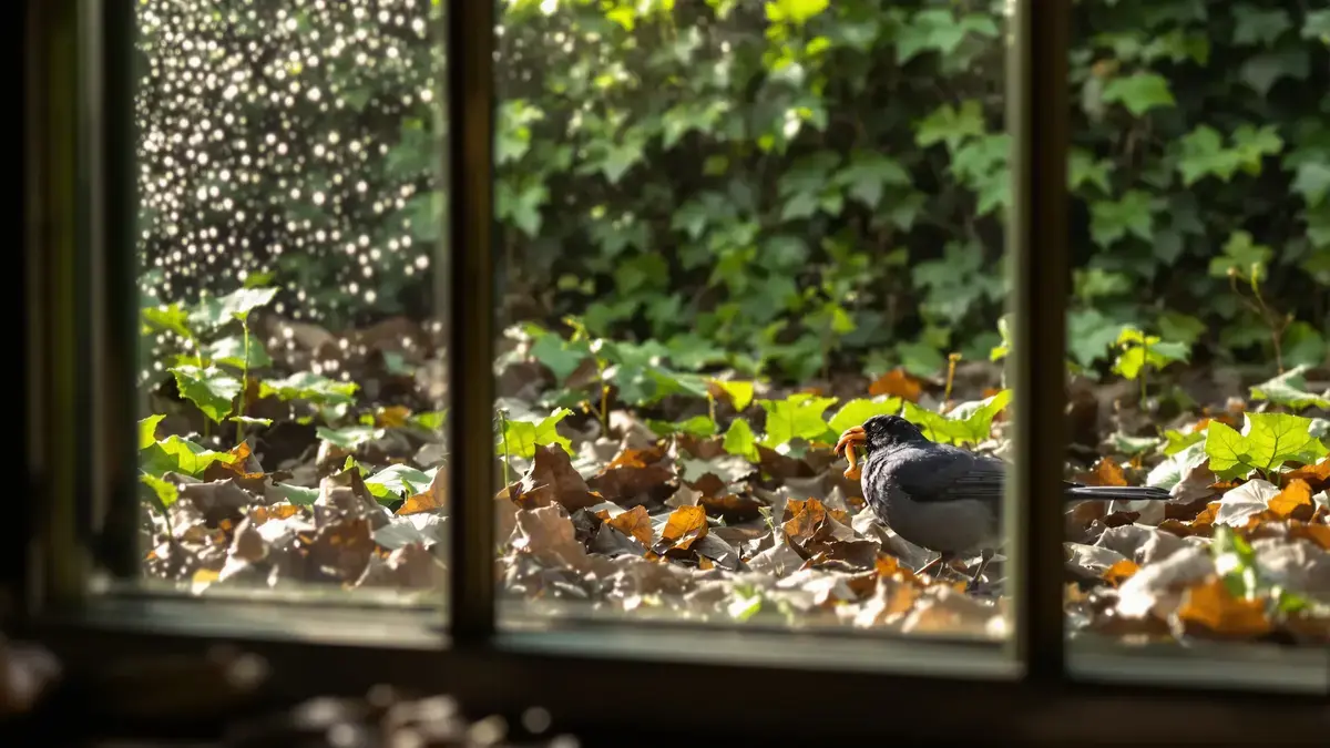 Deze merel die terugkeert in uw tuin onthult een verrassende werkelijkheid over uw huis waar maar weinig mensen aan denken