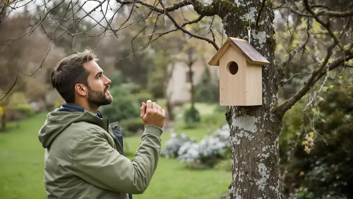 Een nestkast plaatsen in een tuin zonder vogels is een veelgemaakte fout die je moet vermijden om wilde dieren aan te trekken