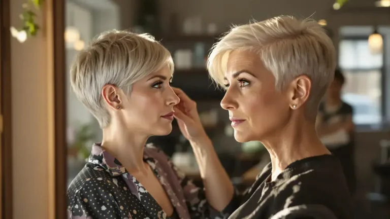 Dit populaire korte kapsel kan je gezicht ouder doen lijken na je vijftigste volgens een kapster