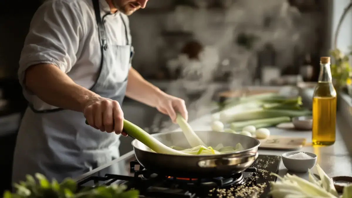 Keukenspecialisten zijn het erover eens: het koken van prei is een veelgemaakte fout die de smaak schaadt en uw gerecht teleurstelt