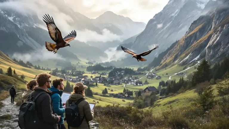De terugkeer van grote roofvogels in de Alpen is een positief teken voor de lokale biodiversiteit