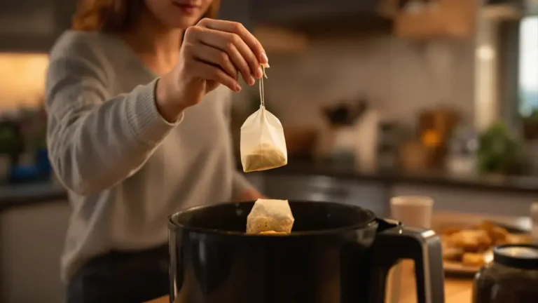 Deze weinig bekende tip met een theezakje kan je manier van het schoonmaken van een airfryer die je gemakkelijk denkt te onderhouden totaal veranderen
