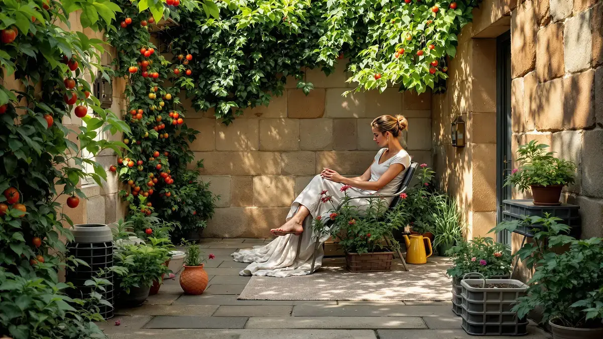 Dit weinig bekende tuintype verandert een kleine stedelijke ruimte moeiteloos in een geheim toevluchtsoord
