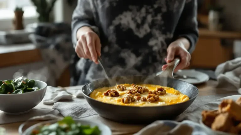 Vervang aardappelgratin door dit eenvoudige en voordelige recept voor gebakken polentagratin een echt succes