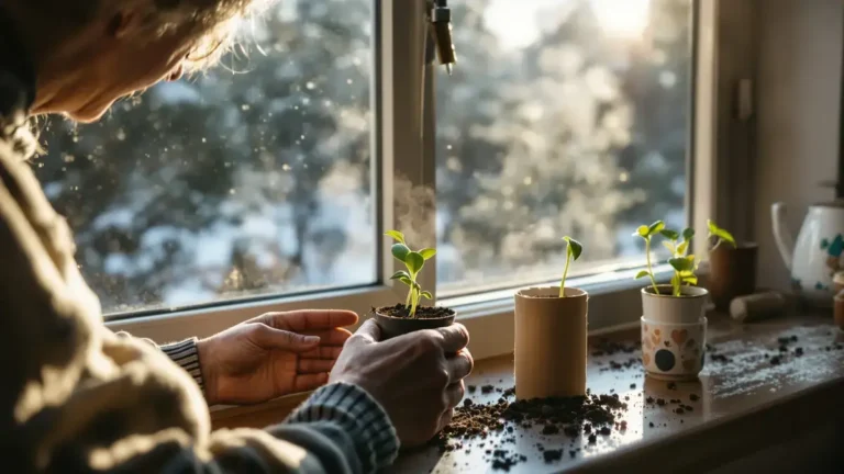 Het zaaien eind januari een snelle en gemakkelijke methode die direct voldoening geeft