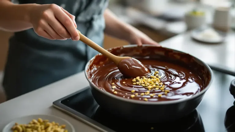 Zonder oven of afwas maak je deze chocoladetaart snel en makkelijk